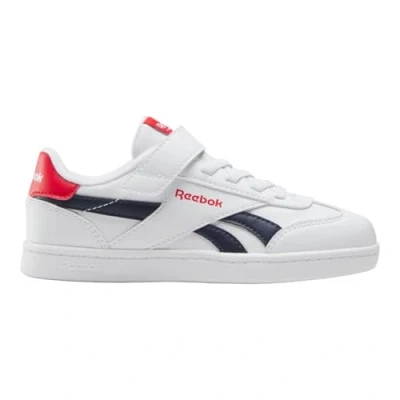 Afbeelding van Reebok Smash EDGE Elastic TOP Strap Unisex Tennisschoenen voor alle ondergronden kinderen, Maat: 32, Footwear white/vector navy/vector red