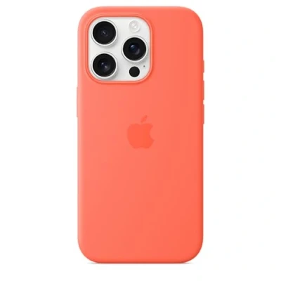 Afbeelding van Apple Silicone Case iPhone 16 Pro Tangerine