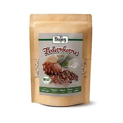 Afbeelding van Biojoy BIO Cederpitten (250 g), cedernoten rauw en gepeld (Pinus Sibirica)