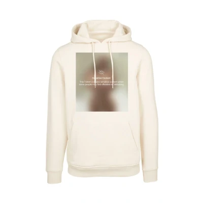Afbeelding van Mister Tee Sensitive Content Hoodie/trui L Beige