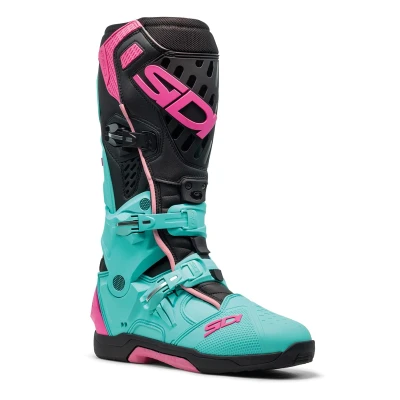 Afbeelding van Sidi Crossair Motorcross Laarzen, zwart pink groen, afmeting 41 voor man