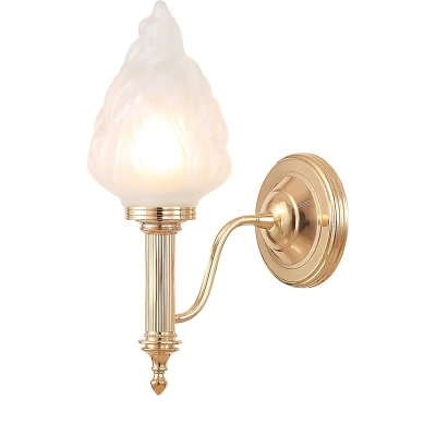 Afbeelding van QUOIZEL Griffioen plafondlamp met afstandhouder, Ø 53 cm, brons/opaal