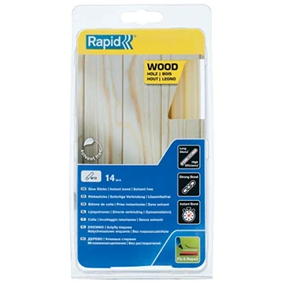Afbeelding van Rapid Lijmstiften Hout 12 mm