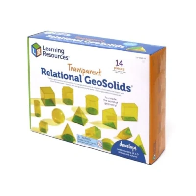 Afbeelding van Learning Resources Relational GeoSolids Demonstratie Set