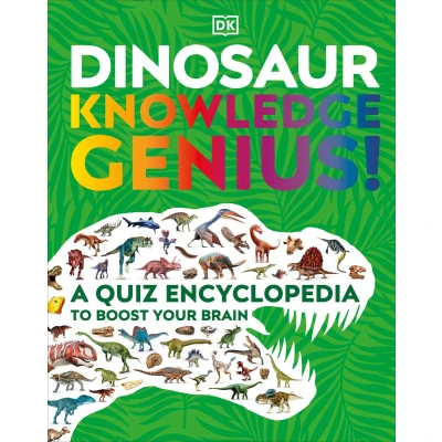 Afbeelding van Dinosaur Knowledge Genius: A Quiz Encyclopedia to Boost Your Brain