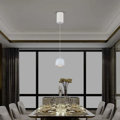 Afbeelding van V TAC VT 7795 G Designer plafondlampen hanglampen IP20 Lichtgrijze behuizing 8,5 Watt 850 Lumen
