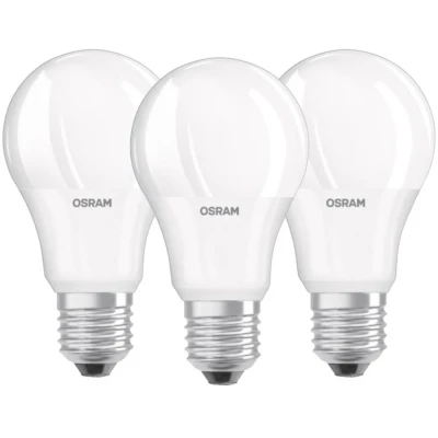 Afbeelding van OSRAM 4058075819436 LED lamp Energielabel F (A G) E27 Peer 10 W = 75 Warmwit (Ø x l) 60 mm 110 3 stuk(s)