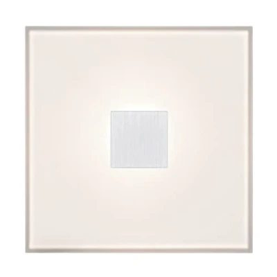 Afbeelding van Paulmann 78400 LumiTiles LED tegel Square uitbreiding IP44 10x10cm incl. 1x0,8 W dimbaar warmwit wit kunststof, aluminium badkamerverlichting 2700 K