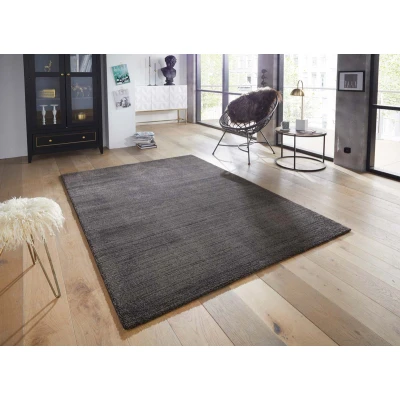 Afbeelding van Vloerkleed Paraiso 80x150cm Antraciet Artistiek 123vloerkleed.nl is de online webshop voor vloerkleden en woonaccessoires.