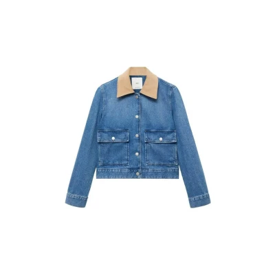 Afbeelding van Mango Spijkerjas, Dames, Maat: XS, Blue