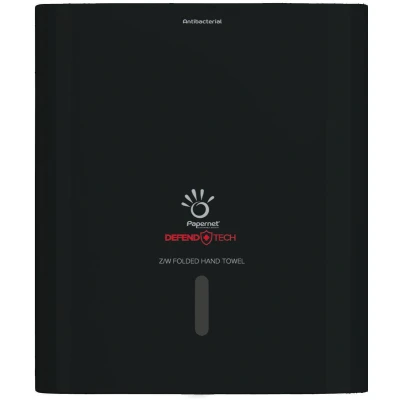 Afbeelding van Papernet Defend Tech Handdoekdispenser, Zwart Handdoekdispenser