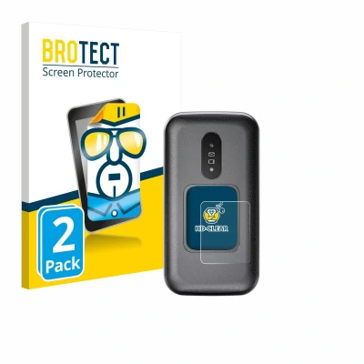 Afbeelding van BROTECT Screenprotector voor Doro 2880 (Extern Beeldscherm) Folie Beschermfolie transparant (2 Stuks)