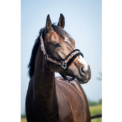 Afbeelding van HB Ruitersport Halster Leopard Fur Cob