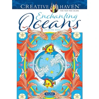 Afbeelding van Creative Haven Enchanting Oceans Coloring Book