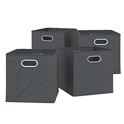 Afbeelding van Vicco Opbergbox, Antraciet, 30 x cm Set van 4