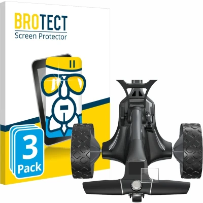 Afbeelding van BROTECT Glas Screen Protector voor Motocaddy M7 GPS Electric Trolley (3 Stuks) Schermbeschermer [9H Hardheid, Beschermglas Folie niet Gehard Glas]