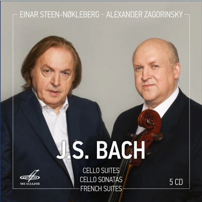 Afbeelding van Alexander Zagorinsky &amp; Einar Steen Nokleberg Cello Suites, Sonatas, French Suites (CD)