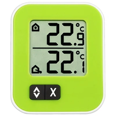 Afbeelding van TFA Dostmann Moxx digitale binnen /buitenthermometer, maximum en lage waarden, voor temperatuurbewaking