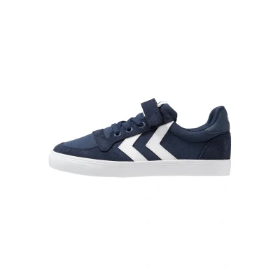 Afbeelding van Hummel Slimmer Stadil Sneakers laag voor kinderen, Maat: 34, Dress blue Leer en textiel