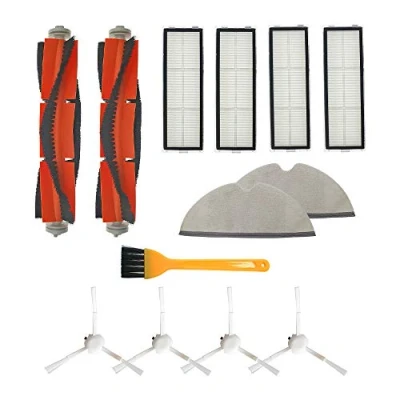Afbeelding van WuYan HEPA filter hoofdborstel zijborstel voor Xiaomi Mijia 1C STYTJ01ZHM Dreame F9 robotstofzuiger mop reinigingsgereedschap