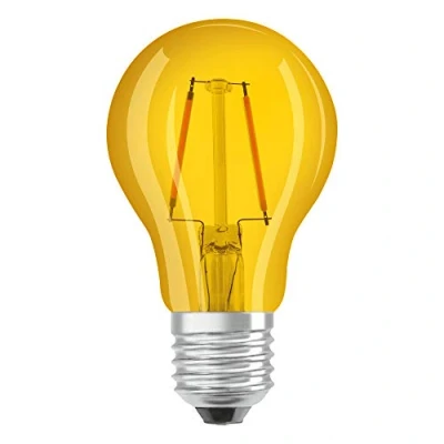 Afbeelding van OSRAM 4058075433922 LED lamp Energielabel F (A G) E27 Peer 2.5 W = 23 Geel (Ø x l) 60 mm 105 1 stuk(s)
