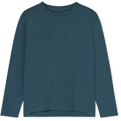Afbeelding van Schiesser MIX Relax Pyjamashirt, Dames, Maat: 36, Blau