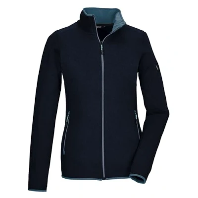 Afbeelding van killtec dames Gebreid fleecejack/fleecejack met opstaande kraag KOW 111 WMN KNT FLC JCKT, dunkelnavy, 36, 41800 000