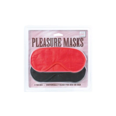 Afbeelding van Blinddoek 2 Stuks Zwart / Rood
