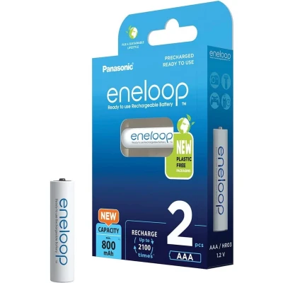 Afbeelding van Panasonic Eneloop Micro AAA 750 mAh 2 stuks