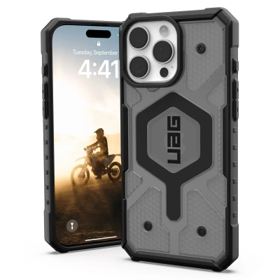 Afbeelding van Apple iPhone 16 Pro Max MagSafe Hoesje Kunststof UAG Hardcase/Backcover Grijs Telefoonhoesje Shockproof/Valbescherming
