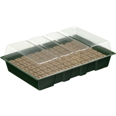 Afbeelding van Kweekbak met deksel 35 x 23.5 cm (Incl. groeimedium, 77 vakjes)