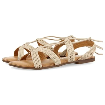 Afbeelding van Gioseppo Sandalen, Dames, Maat: 39, Off white Leer