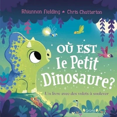 Afbeelding van Où est le petit dinosaure ? Un livre avec des volets à soulever Album jeunesse tout carton partir de 1 an