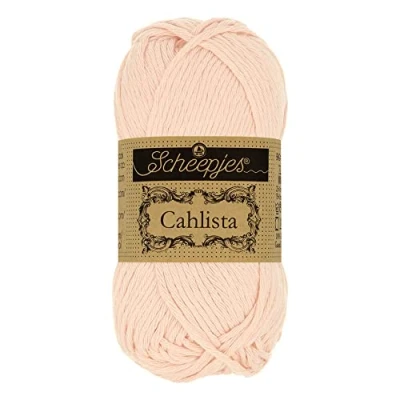 Afbeelding van Scheepjes Cahlista 263 Bloemblaad Peach Garen 10x50g