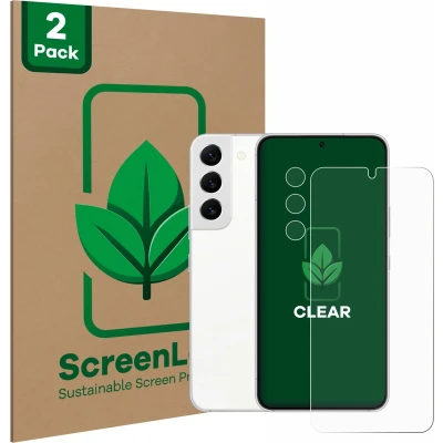 Afbeelding van ScreenLeaf Screenprotector voor Samsung Galaxy S22 5G (Voor+Camera) Duurzame schermbescherming Folie Beschermfolie transparant (2 Stuks)