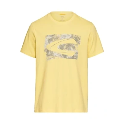 Afbeelding van camel active Tshirt print, Heren, Maat: 6XL, Dusty citron