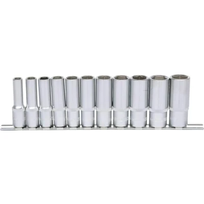 Afbeelding van KS Tools 911.0611 3/8&quot; Dopsleutelset, zeskant lang, 11 dlg, 8 19mm