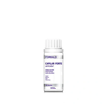 Afbeelding van FORBALD Capillaire Forte Voedingssupplement voorkomt haaruitval en bevordert de groei, 60 capsules