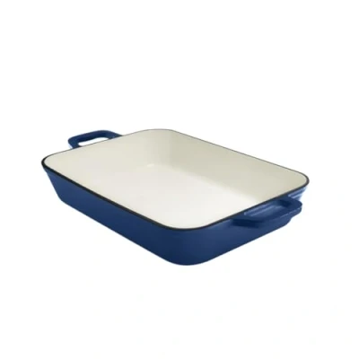 Afbeelding van Grand Feu Geëmailleerde gietijzeren ovenschaal 3,2 ltr. blauw