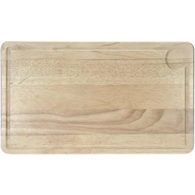 Afbeelding van SNIJPLANK RUBBERWOOD RECHTHOEK 44X26X1.8
