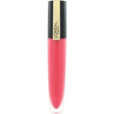 Afbeelding van L&#039;Oréal Rouge Signature Matte Metallic Lipstick 128 I Decide