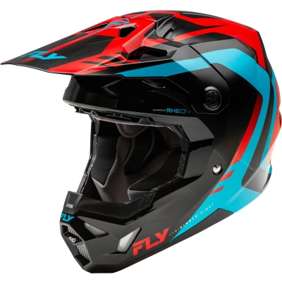 Afbeelding van Fly Racing 2024 Formula CP Krypton Crosshelm Rood / Zwart Blauw maat L