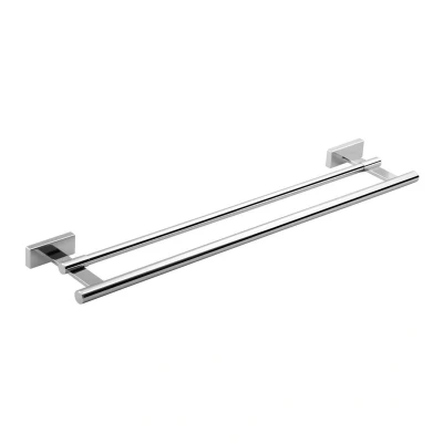 Afbeelding van Dubbele Handdoekhouder Sapho OLYMP 55 cm Chroom