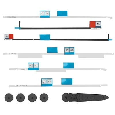 Afbeelding van Boloest Lcd scherm zelfklevende strips sticker vervangende tape professionele reparatieset compatibel met Apple iMac 21,5 inch A1418 Retina 2017 2019 2020 (met openingsgereedschap)