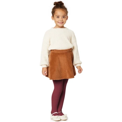 Afbeelding van Merry Style WL 010 Kinderen Panty 60 DEN Microvezel Meisjes Polyamide Bordo 152 158