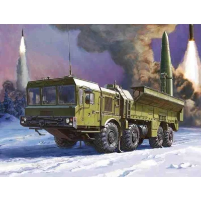Afbeelding van Zvezda Iskander Ballistic Missile Launcher (Zve5028) modelbouwsets, hobbybouwspeelgoed voor kinderen, modelverf en accessoires