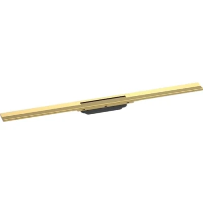 Afbeelding van hansgrohe RainDrain Flex 900, 56045990, in te korten, gepolijst, Gold Optic, kant en klare set douchegoot