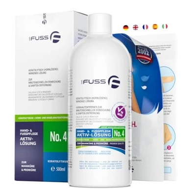 Afbeelding van Eeltverwijderaar Mr. Fuss actieve oplossing nr. 4 500ml eeltverwijdering