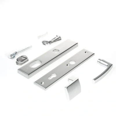 Afbeelding van Ami veiligheidslangschild F1 met knop 144 Varo / kruk 332, 251/15 kerntrekbeveiliging, PC92, deurdikte 54m