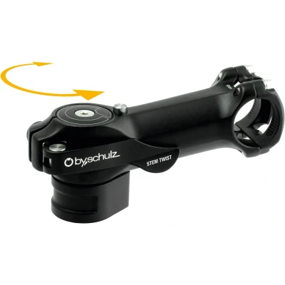 Afbeelding van Speedlifter Stem Twist voorbouw, zwart, 11 x 3 cm